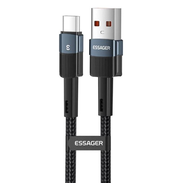 Фото - Кабель Essager Star 7A Type-C USB Cable 2m Blue (EXCT-XCA03)