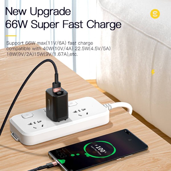 Фото - Кабель Essager Star 7A Type-C USB Cable 2m Brown (EXCT-XCA12)