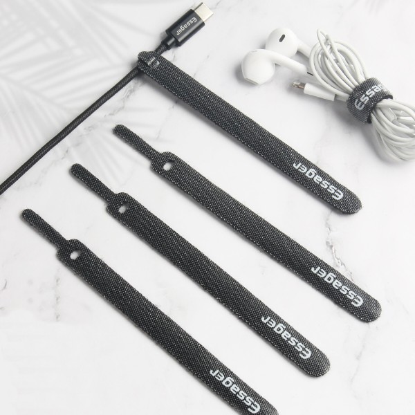 Фото - Органайзер для зберігання кабелів Essager Earphone Charger Cord  Management Holder Clip 30 pcs/strip (EXD-KBD01)