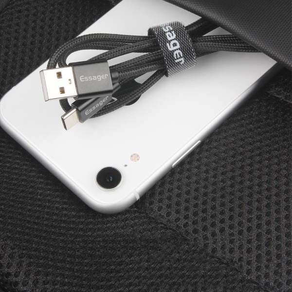 Фото - Органайзер для зберігання кабелів Essager Earphone Charger Cord  Management Holder Clip 30 pcs/strip (EXD-KBD01)