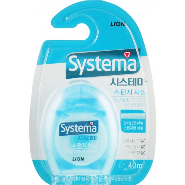 Фото - Зубная нить Lion Systema 40 м (8806325613404)