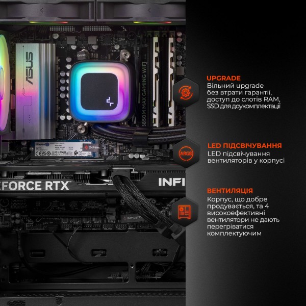 Фото - Системний блок Expert PC Ultimate (A7700X.64.S10.5070T.A7778)
