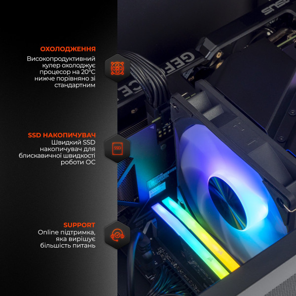 Фото - Системний блок Expert PC Gemini (I144F.32.S10.48S.G12200)