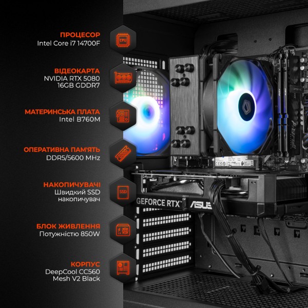 Фото - Системний блок Expert PC Ultimate (I14700F.32.S5.5080.A6843)