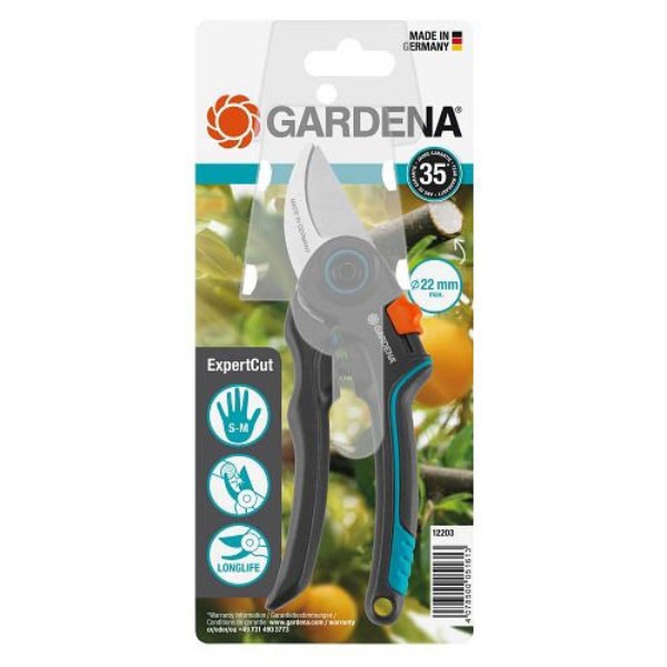Фото - Секатор Gardena ExpertCut 22 мм (12203-20.000.00)