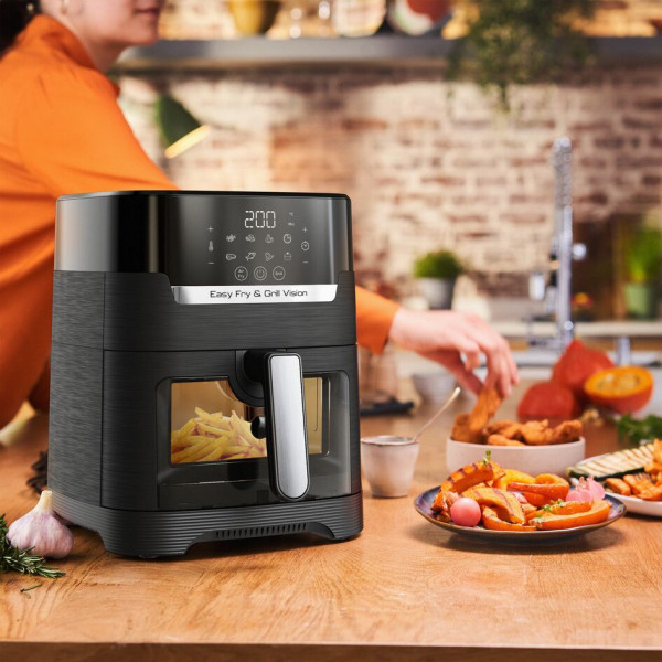 Фото - Мультипіч Tefal EY506840 EASY FRY&GRILL VISION