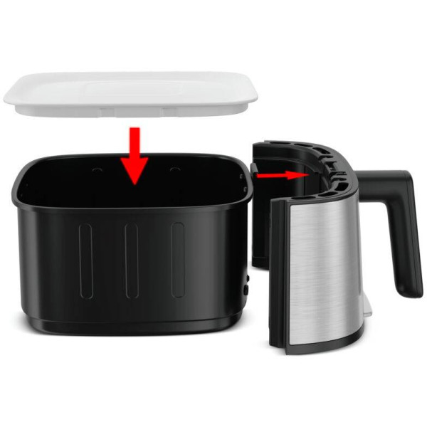 Фото - Мультипіч Tefal EY552DE0 EASY FRY SILENCE