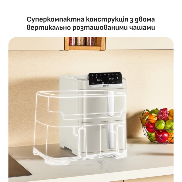 Фото - Мультипечь Tefal EY752AE0 Easy Fry Crispy Stack