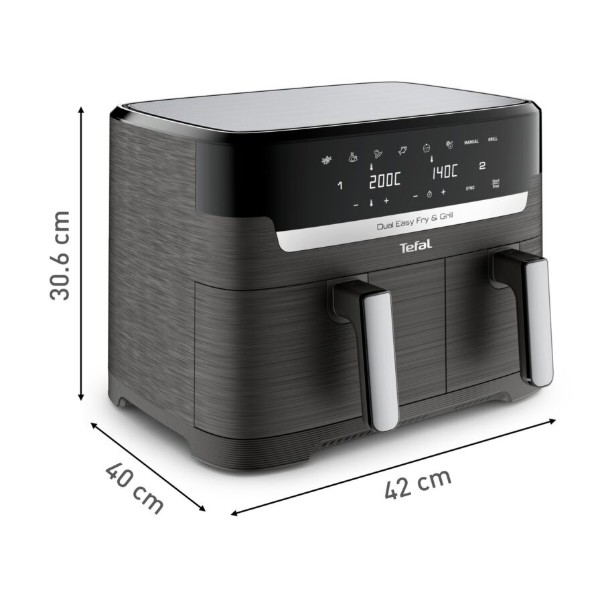 Фото - Мультипіч Tefal EY905B10 Dual Easy Fry & Grill