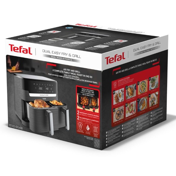 Фото - Мультипіч Tefal EY905B10 Dual Easy Fry & Grill