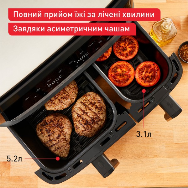 Фото - Мультипіч Tefal EY905B10 Dual Easy Fry & Grill