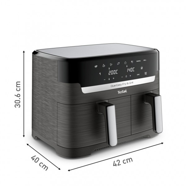 Фото - Мультипіч Tefal EY905B40 DUAL EASY FRY & GRILL