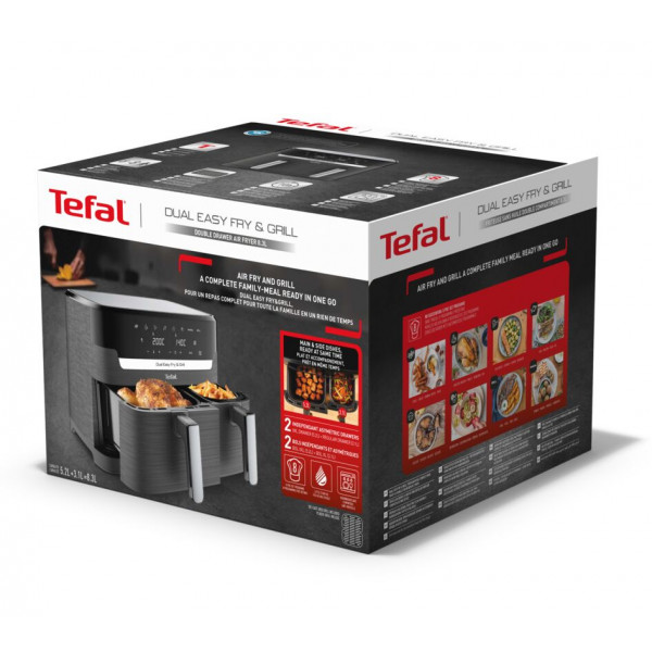 Фото - Мультипіч Tefal EY905B40 DUAL EASY FRY & GRILL