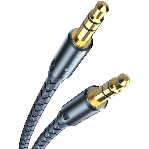Фото - Кабель 3.5 мм -3.5 мм Essager Monster Aux Cable Speaker Wire 3.5mm to Jack 3.5 mm 2M Gray (EYP35-DYA0G)
