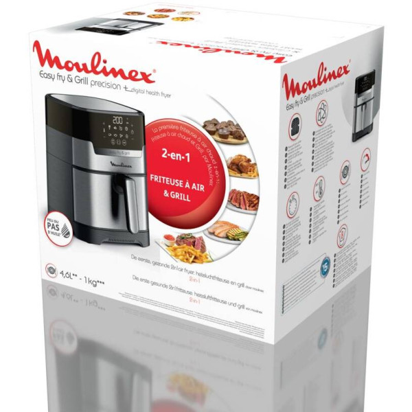 Фото - Мультипечь Moulinex EZ505D10 EASY FRY & GRILL DIGIT INOX EU