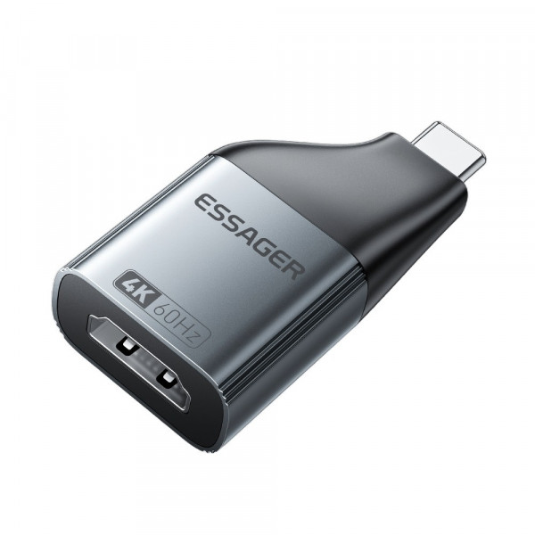 Фото - Перехідник Essager HDMI to Type-C (EZJHD60-MJ0G-P)