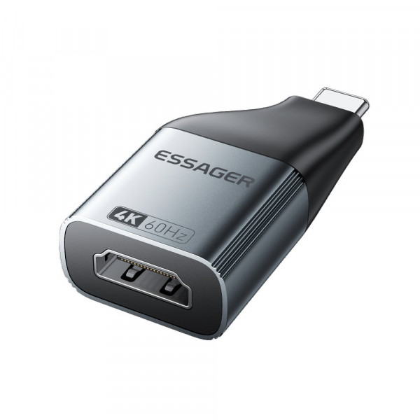 Фото - Перехідник Essager HDMI to Type-C (EZJHD60-MJ0G-P)