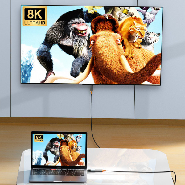 Фото - Перехідник Essager HDMI to Type-C (EZJHD60-MJ0G-P)