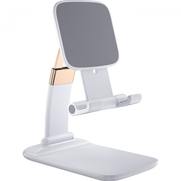 Фото - Підставка для мобільного пристрою Essager Knight Foldable Desk Mobile Phone Holder Stand (Alloy) White (EZJZM-QS02) Фото - Підставка для мобільного пристрою Essager Knight Foldable Desk Mobile Phone Holder Stand (Alloy) White (EZJZM-QS02)