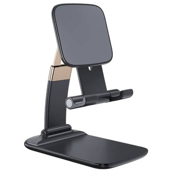 Фото - Подставка для мобильного устройства Essager Knight Foldable Desk Mobile Phone Holder Stand (Plastic) Black (EZJZM-QSSJ01)