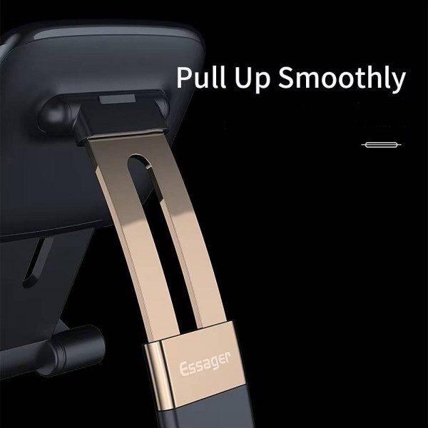 Фото - Подставка для мобильного устройства Essager Knight Foldable Desk Mobile Phone Holder Stand (Plastic) Black (EZJZM-QSSJ01)