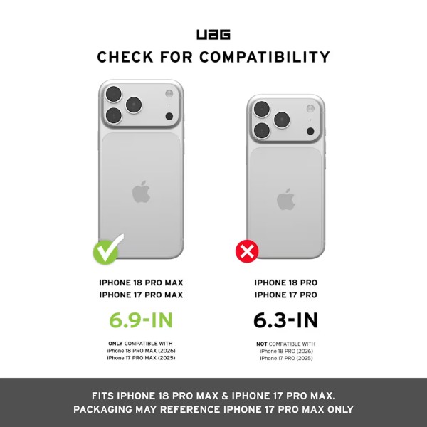 Фото - Чохол для смартфона UAG for iPhone 18 Pro Max, Plyo Magsafe, Iridiscent (114590114K4K)