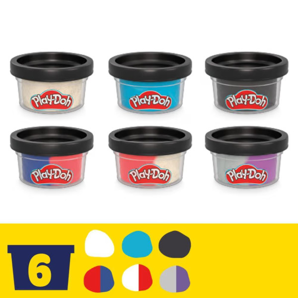 Фото - Набори для ліплення Hasbro Play Doh Пригоди героїв (G0333)