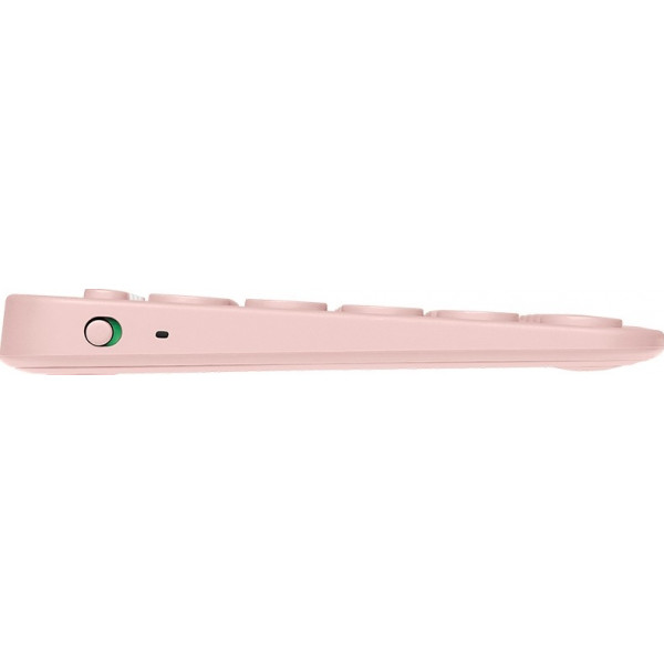 Фото - Клавіатура бездротова Logitech K380 Multi-Device Bluetooth UA Rose (920-009867)