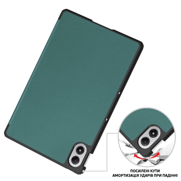 Фото - Чохол для планшету BeCover Smart Case for Xiaomi Redmi Pad 2 Pro 12.1" Dark Green (714628)