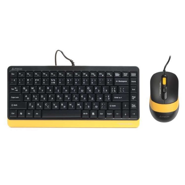 Фото - Клавиатура+мышь A4tech Fstyler F1110 Bumblebee