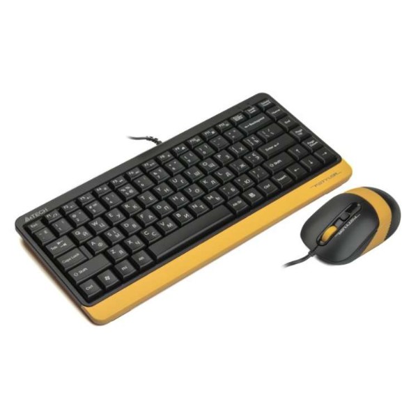 Фото - Клавиатура+мышь A4tech Fstyler F1110 Bumblebee