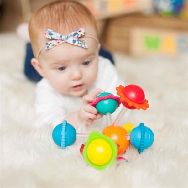 Фото - Прорезыватель Fat Brain Toys Wimzle Сенсорные шары (F136ML)
