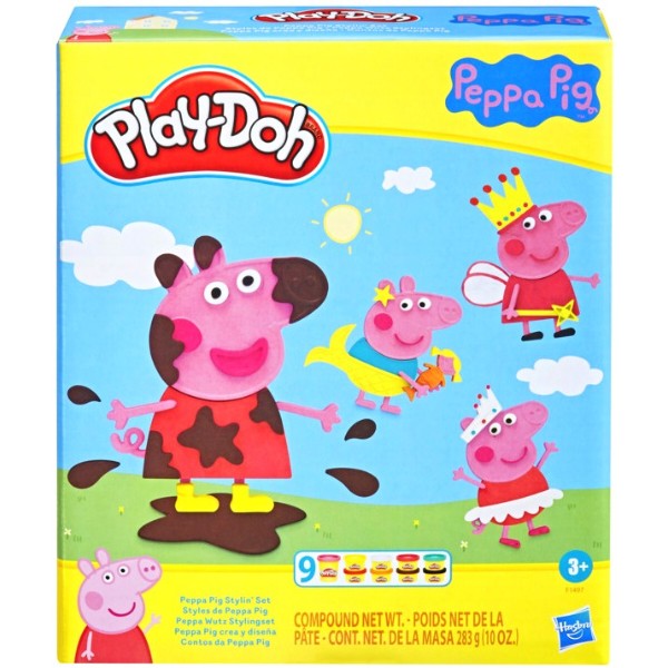 Фото - Наборы для лепки Hasbro Свинка Пеппа: стильный сет (F1497)