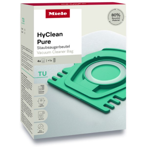Фото - Набір мішків для пилососа Miele TU HyClean Pure (41996682INT)