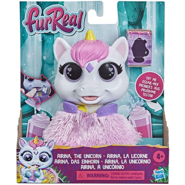 Фото - Інтерактивна іграшка Hasbro FurReal Friends "фентезійних Годування", в асорт. (F1825 FRR AIRINA THE UNICORN)