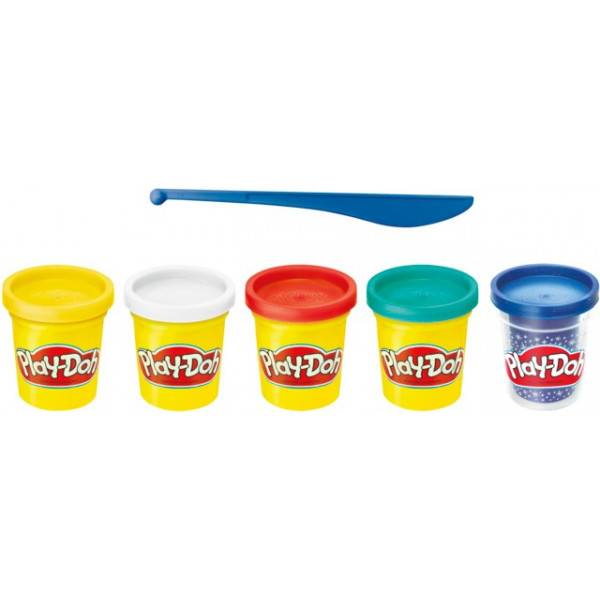 Фото - Расходники Hasbro Набор пластилина из 5 баночек (F1848)