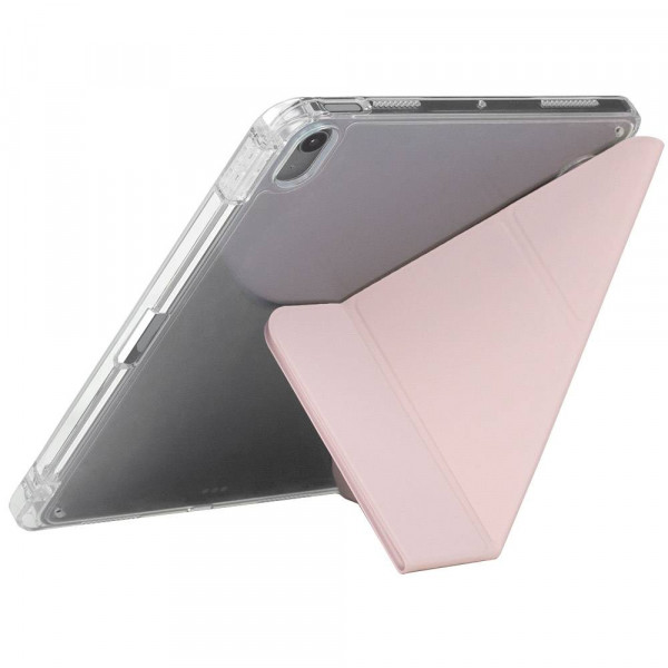 Фото - Чехол для планшета BeCover Ultra Slim Origami Transparent с креплением Apple iPad Air 11" M2/M3 (2024/2025) Pink (711391)