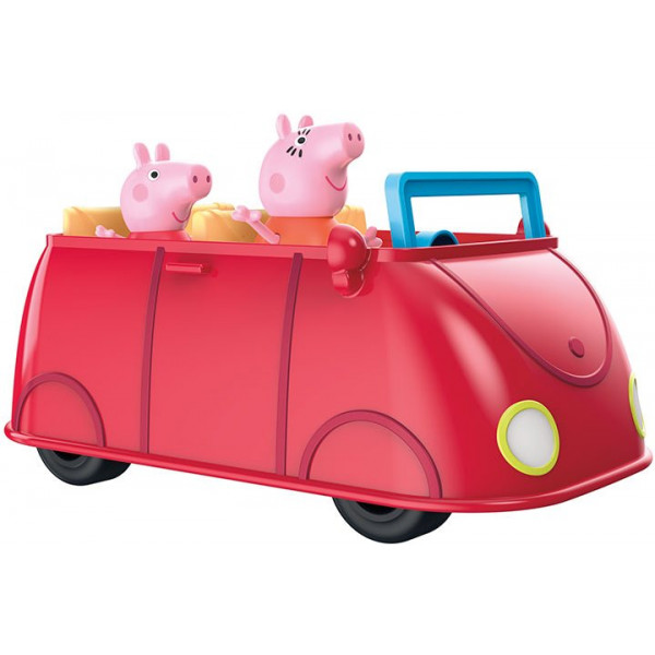Фото - Колекційні фігурки набір Peppa Pig Машина сім'ї Пеппи (F2184)