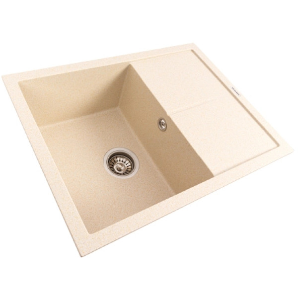 Фото - Мийка кухонна VALESO 6550 CRIPTA матова (пісок)