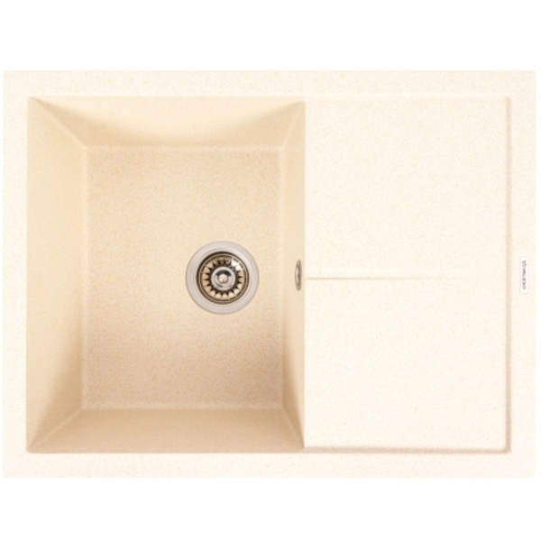 Фото - Мийка кухонна VALESO 6550 CRIPTA матова (пісок)