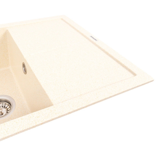 Фото - Мийка кухонна VALESO 6550 CRIPTA матова (пісок)