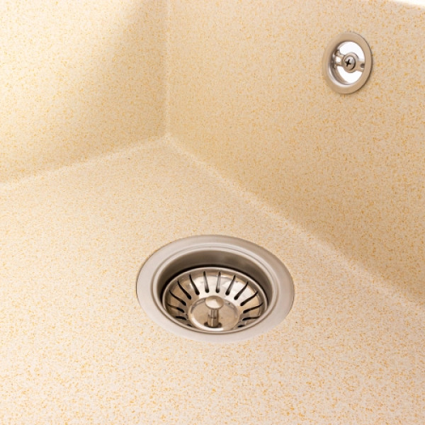 Фото - Мийка кухонна VALESO 6550 CRIPTA матова (пісок)