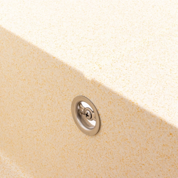 Фото - Мийка кухонна VALESO 6550 CRIPTA матова (пісок)