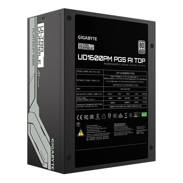 Фото - Блок питания для ПК Gigabyte ATX3.1 1600W (GP-UD1600PM PG5)