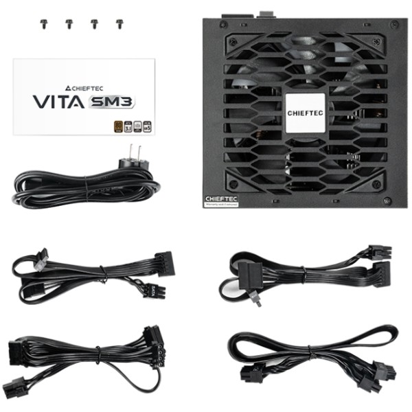 Фото - Блок питания для ПК Chieftec VITA SM3 ATX 3.1 (BPX-850-C)