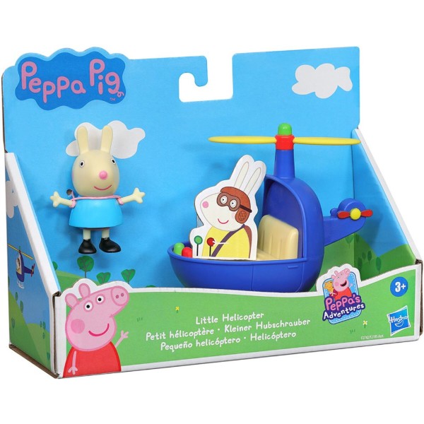 Фото - Колекційні фігурки набір Hasbro Peppa Вертоліт Ребекки (F2742)