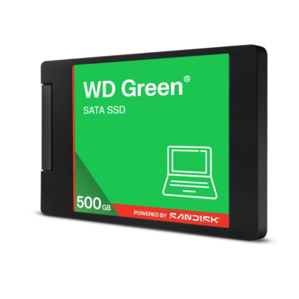 Фото - SSD-накопичувач внутрішній Western Digital SSD SATA 2.5" 500GB 545MB/S GREEN (WDS500G5G0A)