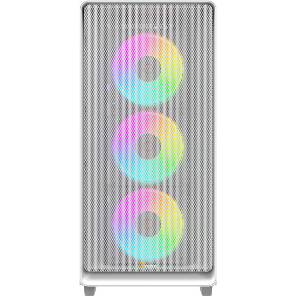 Фото - Корпус OCYPUS ATX W/O PSU GAMMA C60 WH ARGB (GAMMA-C60-WHG400XX-GL)