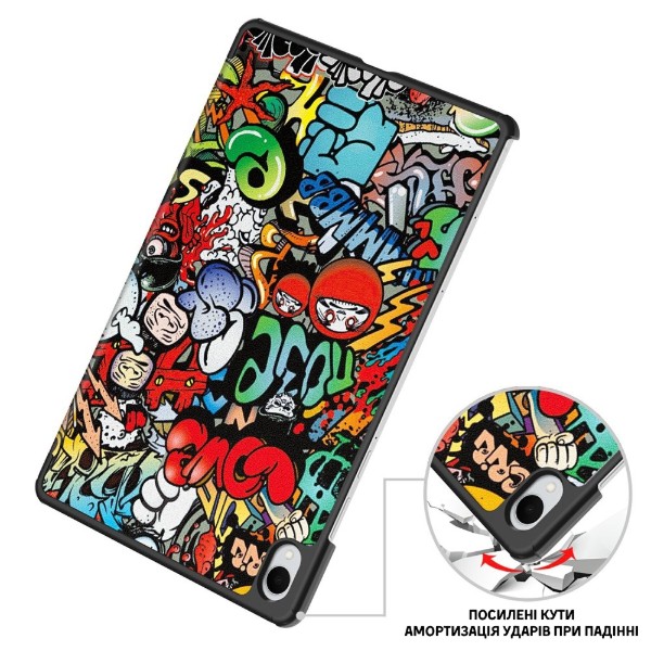 Фото - Чехол для планшета BeCover Smart Case for Samsung Galaxy Tab S11 (SM-X730/X736) 11.0" Graffiti (714655)