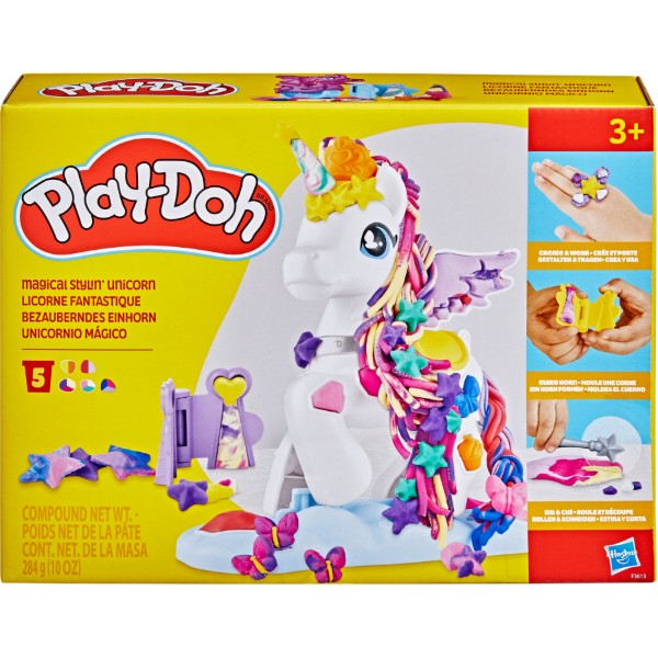 Фото - Наборы для лепки Hasbro Play-Doh Стильный единорог (F3613)
